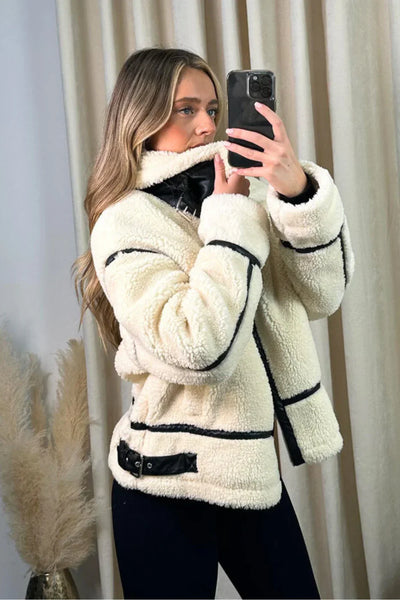 Aviator Teddyjacke